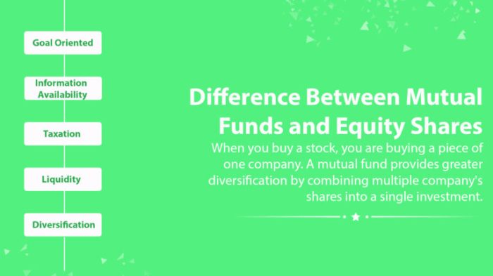 Mutual equity debt funds difference