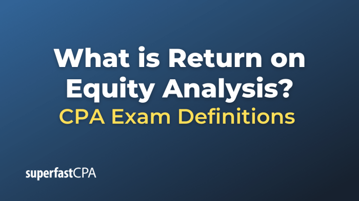 Equity dupont analysis